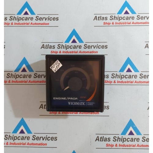 DEIF DLQ96-pc-PW ENGINE RPM INDICATOR 400010261.10 WICHMATIC