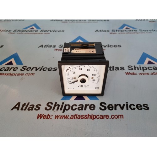 DEIF DQ72-C AC/DC CURRENT AND VOLTAGE RPM METER
