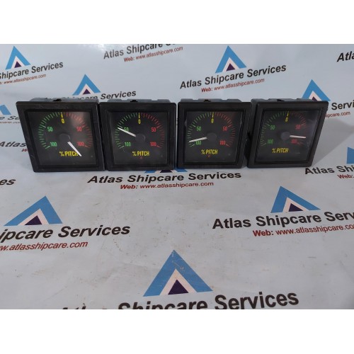 DEIF XL96 400019567.60 PITCH INDICATOR 0 TO 100