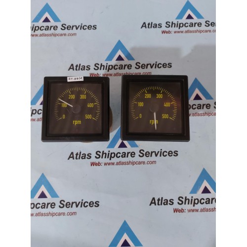 DEIF XL96 400019735.130 RPM METER 0 TO 500 RPM