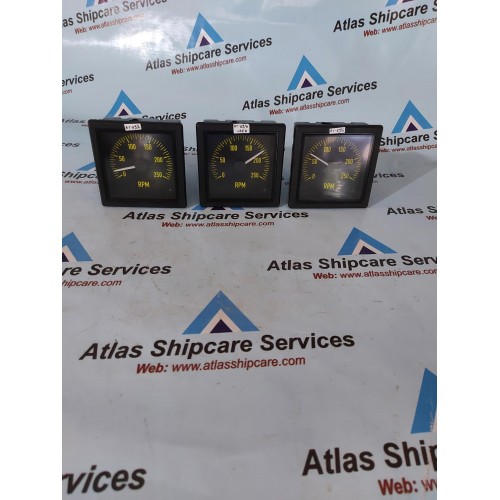 DEIF XL96 400020702.30 RPM METER 0 TO 250 RPM