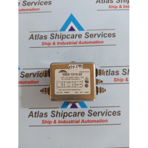 DENSEI-LAMBDA MBS-1210-22 NOISE FILTER 250V ~ 10A