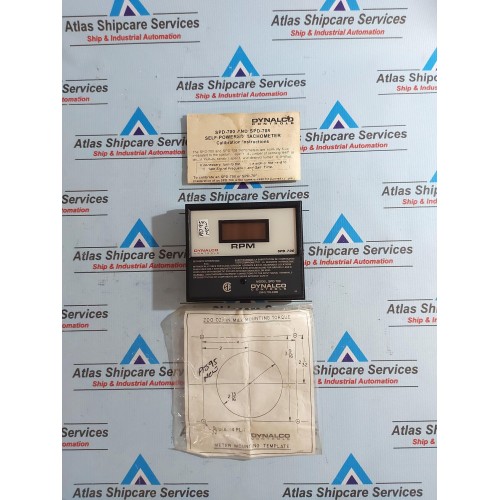 DYNALCO CONTROLS SPD-700 DIGITAL TACHOMETER