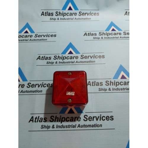 E2S L101AC230 R/R RED FLASHING BEACON SURFACE MOUNT