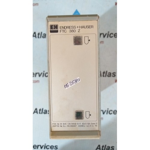 ENDRESS + HAUSER FTC 380 Z NIVOTESTER