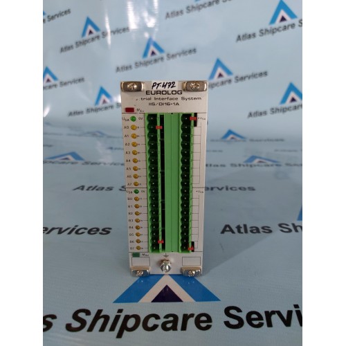 EUROLOG IIS/DI16-1A INDUSTRIAL INTERFACE SYSTEM
