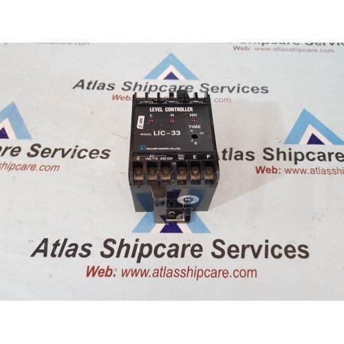FELLOW KOGYO LIC-33 CAPACITANCE LEVEL CONTROLLER