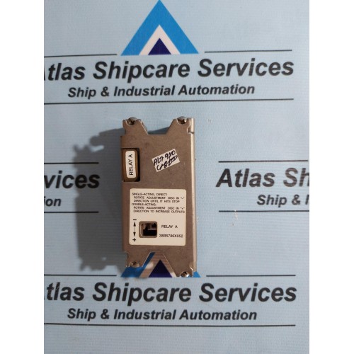 FISHER 38B5786X052 RELAY ASSEMBLY