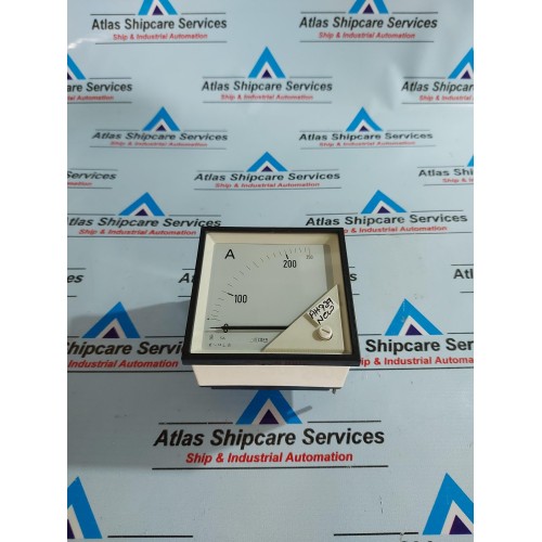 FRER F96EAX250X05 ANALOG INDICATOR 90' 250/5A AC