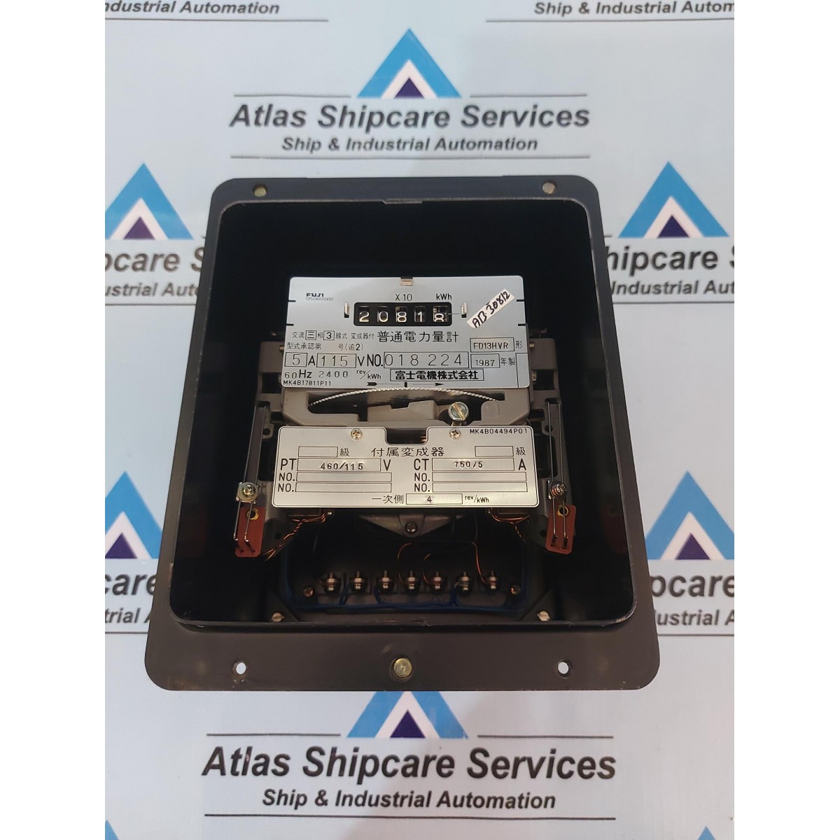 FUJI FD13HVR WATTHOUR METER 3PHASE 3WIRE| Atlas Shipcare Services