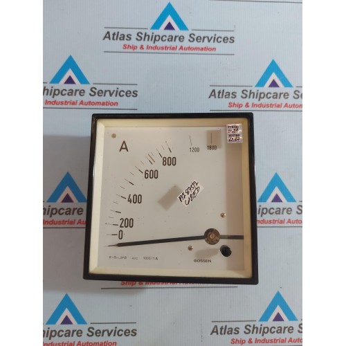 GOSSEN 0-1800A AC AMMETER