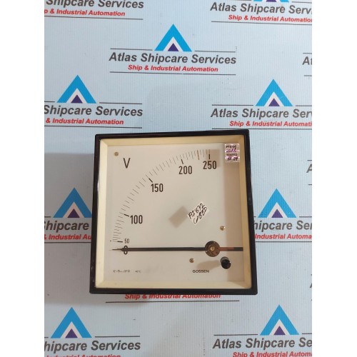 GOSSEN 0-250 AC VOLTMETER