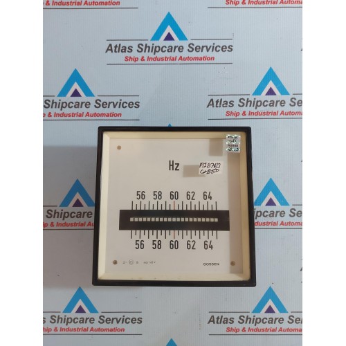 GOSSEN 56-64Hz FREQUENCY METER