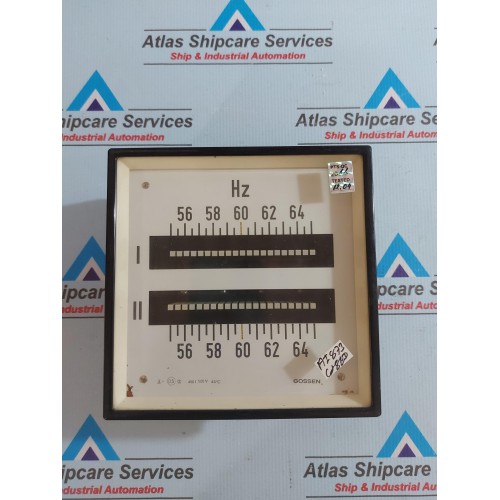 GOSSEN 56-64Hz FREQUENCY METER