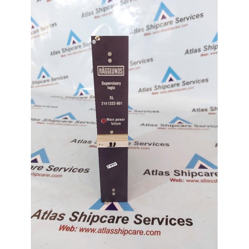 HAGGLUNDS SL 214 1222-801 SUPERVISORY LOGIC PCB CARD