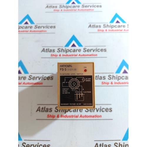 HANYOUNG HY-FS-3A (HIGH SENSITIVITY) FLOATLESS LEVEL SWITCH