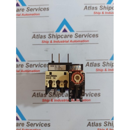 HYUNDAI HOR 1K 12 THERMAL OVERLOAD RELAY 5A 660V~