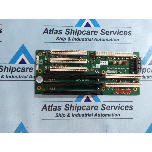 IEI PCI-5S-RS-R30 PCI BACK PLANE PCB CARD