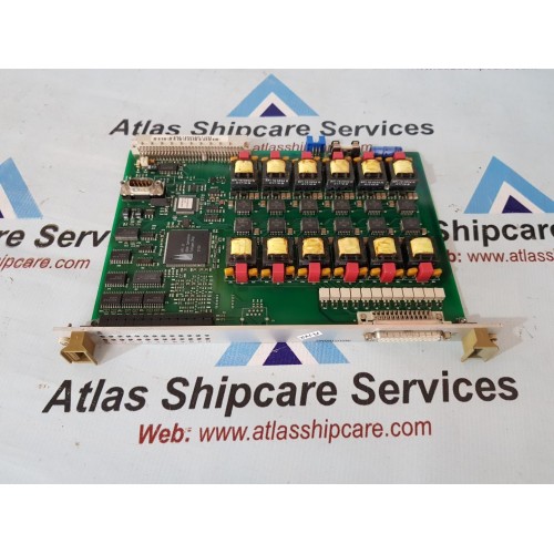 INDUSTRONIC 12 DDL 02 341-710-200 PCB DIGITAL I/O BOARD ANALOGUE
