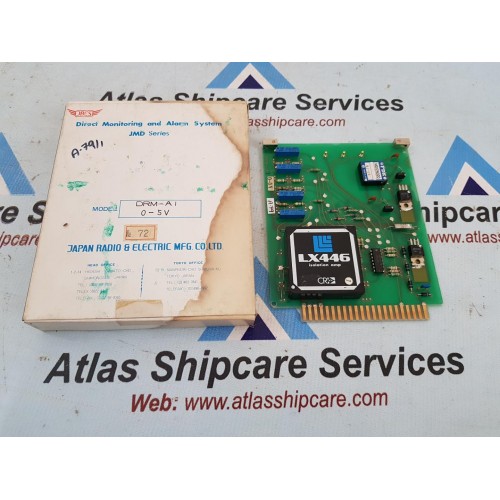 JAPAN RADIO & ELECTRIC DRM-AI 0-5V DIRECT MONITORING AND ALARM SYSTEM