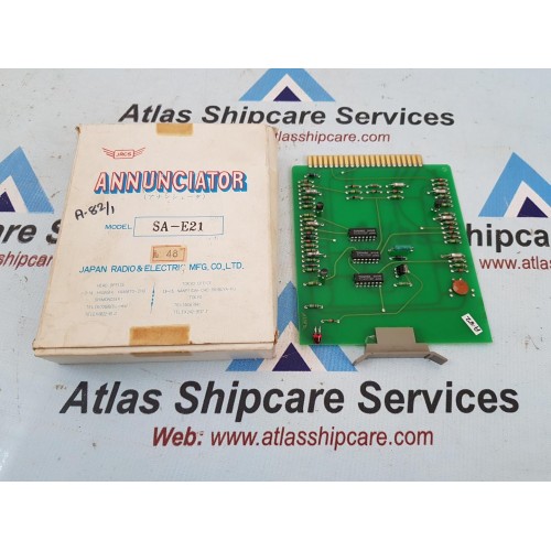 JAPAN RADIO & ELECTRIC SA-E21 ANNUNCIATOR