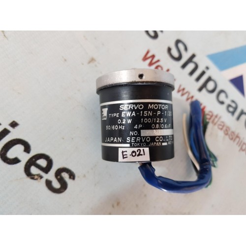 JAPAN SERVO EWA-15N-P-1/30 SERVO MOTOR