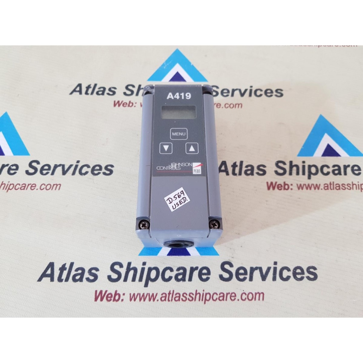 JOHNSON CONTROLS A419 ELECTRONIC TEMPERATURE CONTROLLER Atlas Shipcare