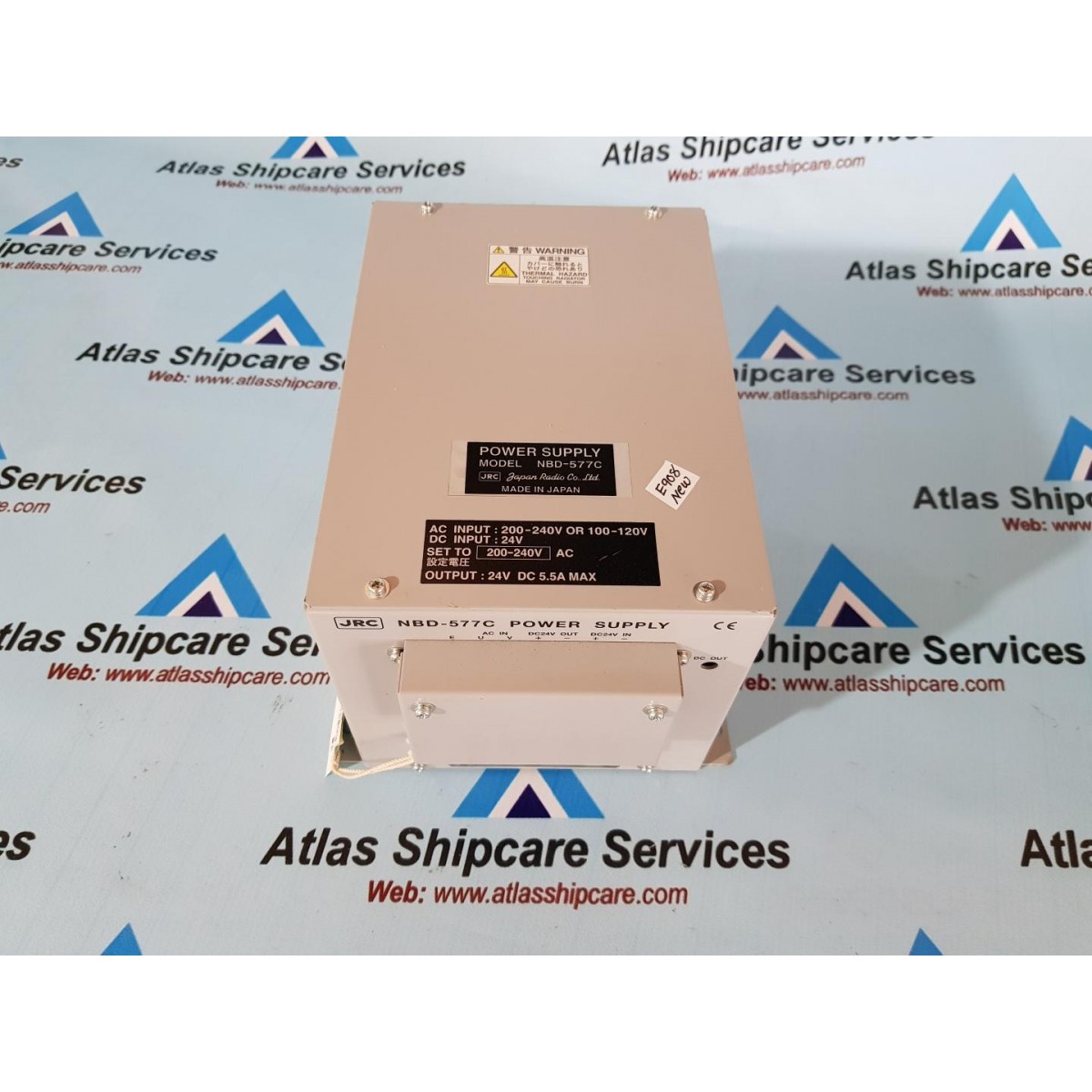 JRC NBD-577C POWER SUPPLY| Atlas Shipcare Services