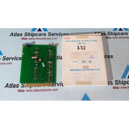 JRCS GEC-3A DIRECT MONITORING AND ALARM SYSTEM