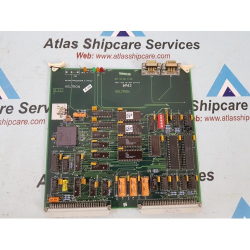 KELTRON DSA 36 034 3244/A MICRO PROCESSOR & RS422 CARD