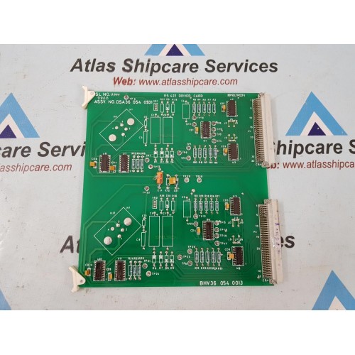 KELTRON RS 422 DRIVER CARD ASSY.NO : DSA 36 0931