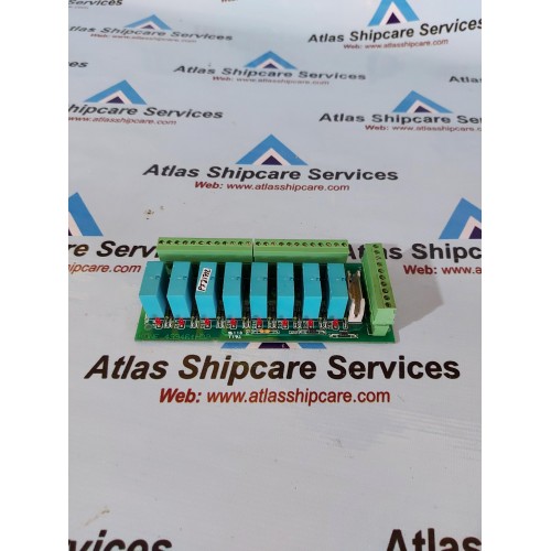 KONE 433460G02 RELAY PRINTED CIRCUIT BOARD