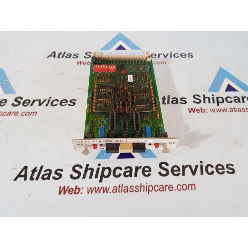 KONGSBERG/AUTRONICA KMC-210/2XT 10BAR PCB CARD
