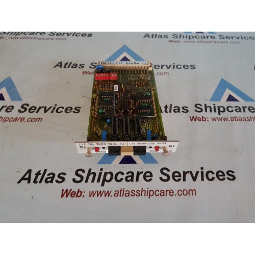 KONGSBERG/AUTRONICA KMC-210/2XT 6/10 BAR PCB CARD 