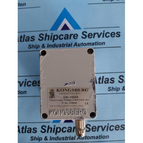 KONGSBERG GN-100/A THERMOCOUPLE AMPLIFIER 0-600'C
