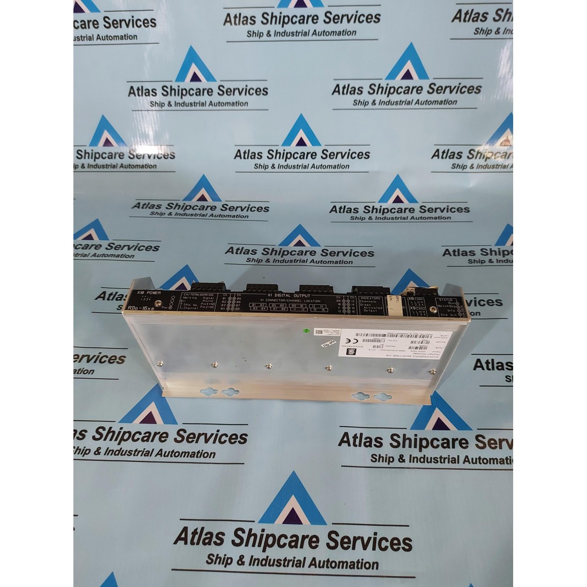 KONGSBERG RDO-16xe 329699 REMOTE DIGITAL OUTPUT MODULE REV.B| Atlas ...