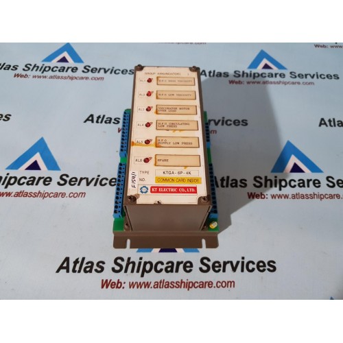 KT ELECTRIC KTGA-6P-4K GROUP ANNUNCIATOR