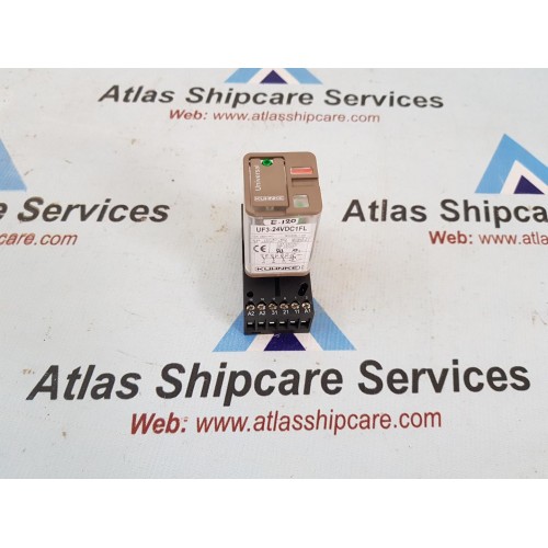 KUHNKE UF3-24VDC1FL PIN RELAY
