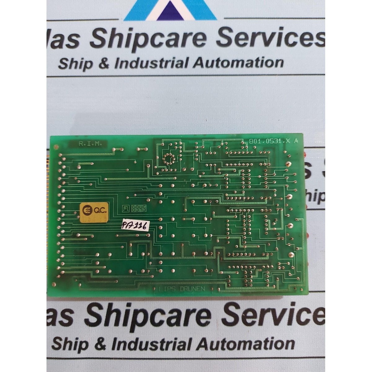 LIPS DRUNEN RIM 23456789 PCB CARD Atlas Shipcare Services