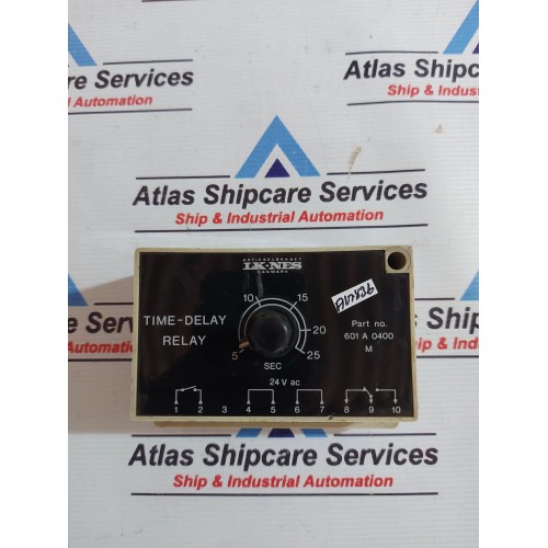 LK-NES 601 A 0400 TIME-DELAY RELAY 5-25 Sec