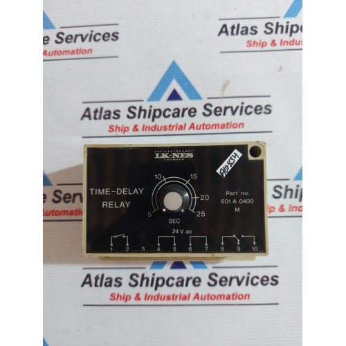LK-NES 601 A 0400 TIME-DELAY RELAY 5-25 Sec