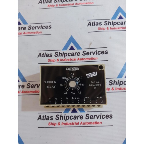 LK-NES 601 A 0800 CURRENT RELAY 24V AC 151875