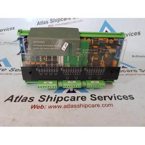 LYNGSO MARINE AEM 402 ANALOG INPUT MODULE PART.NO : 962.004.200