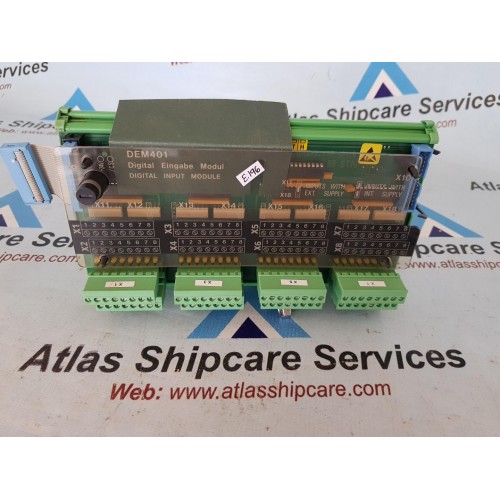 LYNGSO MARINE DEM 401 DIGITAL INPUT MODULE PART.NO : 962.004.600