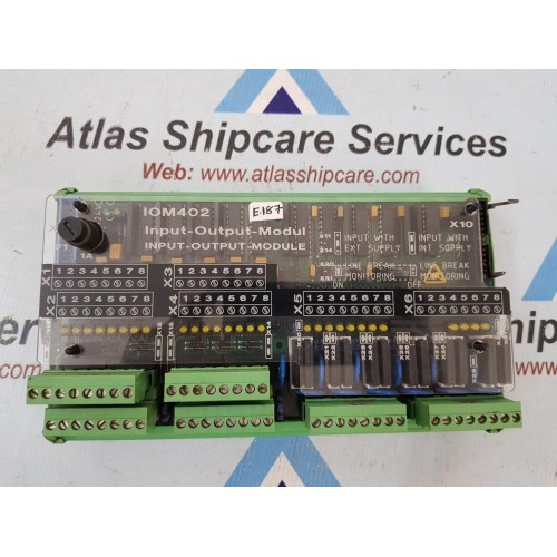 LYNGSO MARINE IOM 402 INPUT-OUTPUT MODULE PART.NO : 271.149.244