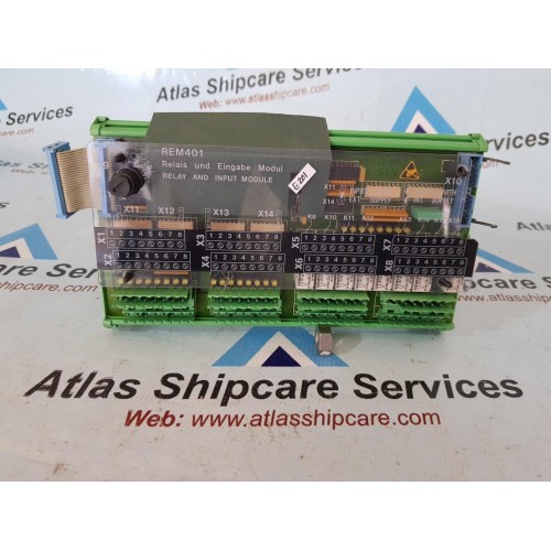 LYNGSO MARINE REM 401 RELAY AND INPUT MODULE PART.NO : 962.003.400