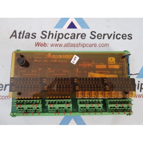 LYNGSO MARINE REM 401 RELAY AND INPUT MODULE PART NO.: 962.003.400