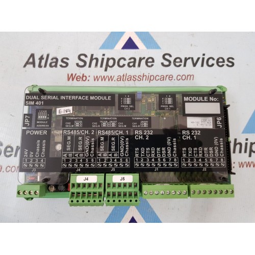 LYNGSO MARINE SIM 401 DUAL SERIAL INTERFACE MODULE PART.NO : 962.002.300/04-B