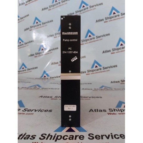 MACGREGOR PC 214 1357-804 PUMP CONTROL PCB CARD