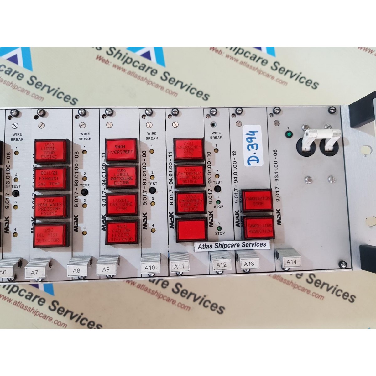 Mak 9.01.7-93.11.00.03 Pcb Circuit Control Panel